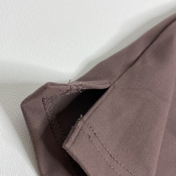 Joie Mauve Drawstring Waistband Ankle Slit Casual Pants Medium - Picture 10 of 13